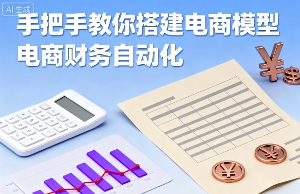 手把手教你搭建电商模型-电商财务自动化-万盟网